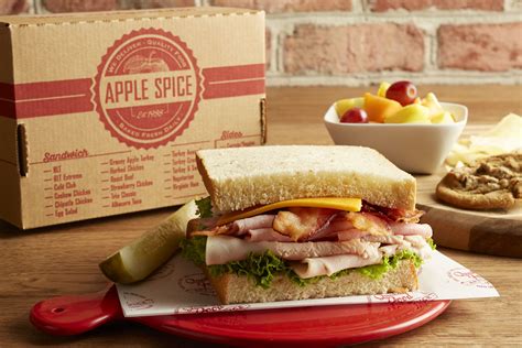 apple spice junction boxed lunch menu|apple spice lunch box menu.